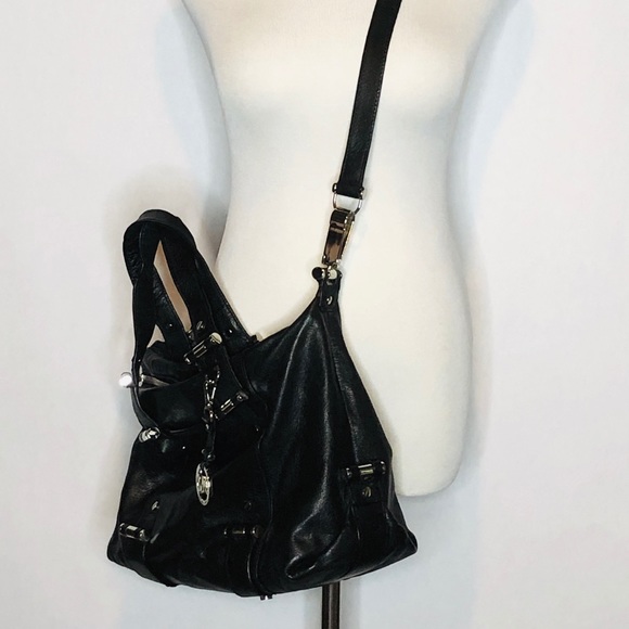 Michael Kors Handbags - Michael Kors Black Leather Satchel